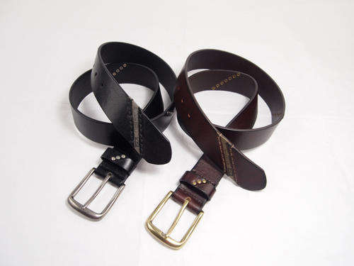 Simple design Diesel rivet element leather belts for men.