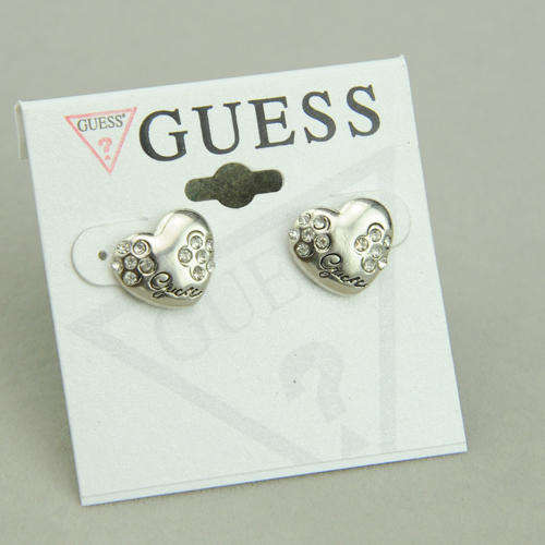 GUESS brand new small heart earrings.