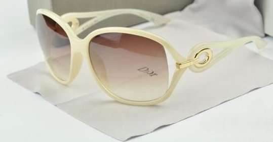 ladies Christian Dior sunglasses wild ivory white