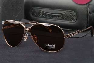Chrome hearts MS106 retro men and women style polarized sunglasses.