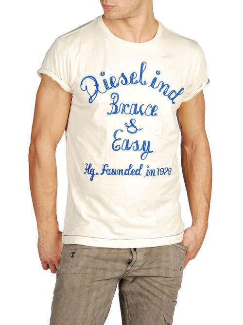 Diesel men's short sleeve t-shirt.