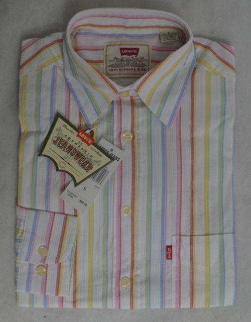 Original 2013 new style Levis shirts men's long sleeve cotton.
