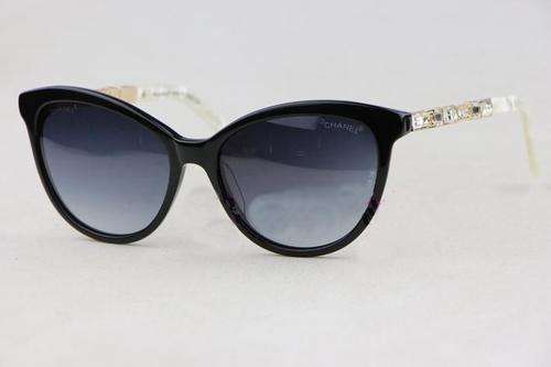 Brand new Chanel latest gorgeous elegant luxury sheet rhinestone sunglasses.