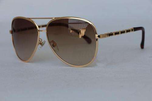 Brand new Chanel Ladies elegant leather legs sunglasses.