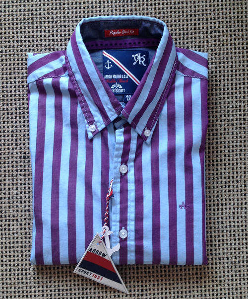 Brand new ARROW Marine usa yacht society gentlemen shirt.