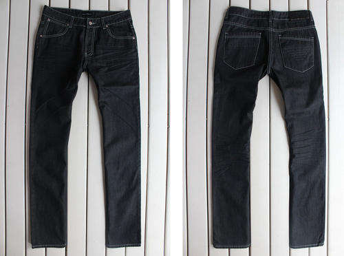 Brand new black Armani quality slim fit jeans for men.