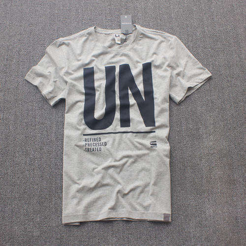 G STAR RAW casual round neck slim fit short sleeve T-shirt.