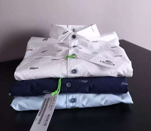 Brand new Lacoste long sleeve casual shirt.