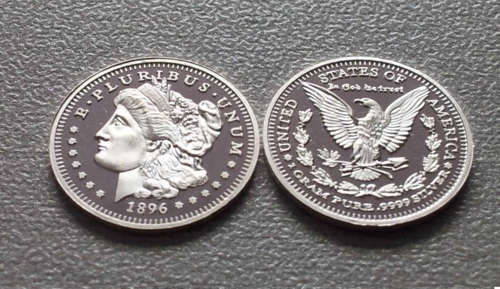1 Gram Silver - Morgan Dollar