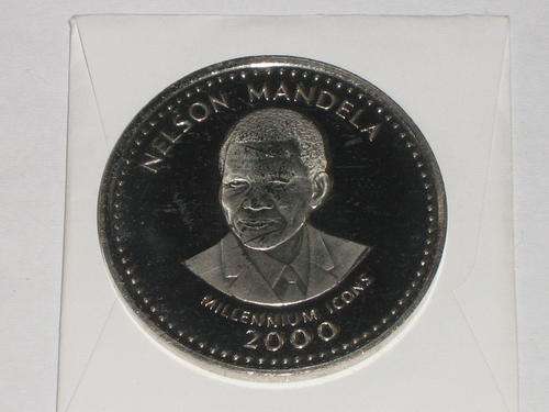 UNC 2000 25 Shillings - Millenium Icons 'Nelson Mandela'