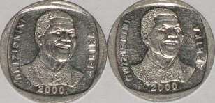 2 x Circulated - 2000 R5