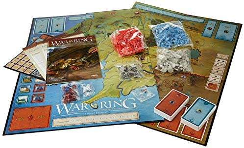 War of the Rings (Lord of the Rings) - Board game with many extras