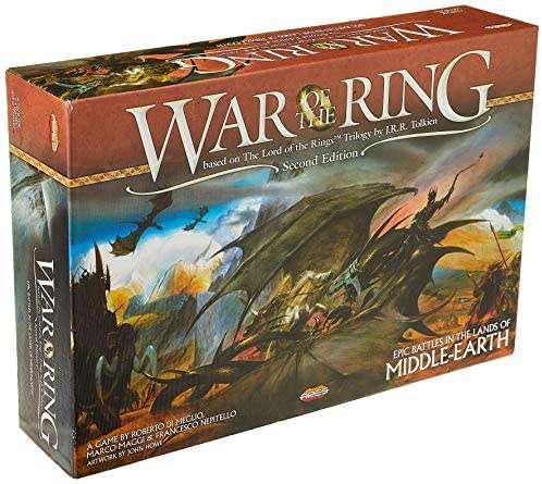 War of the Rings (Lord of the Rings) - Board game with many extras