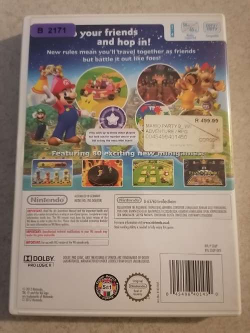 Wii game : Mario Party 9 (Wii)