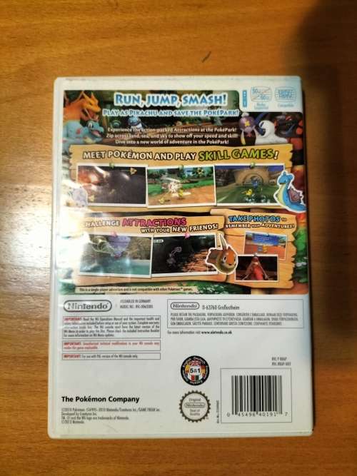 Wii game - Poke Park : Pikachu"s Adventure (Wii)