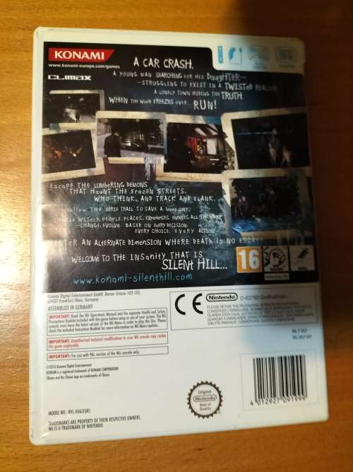 Wii game : Silent Hill (Wii)