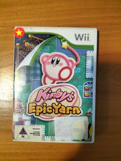 Wii game : Kirby's Epic Yarn (Wii)