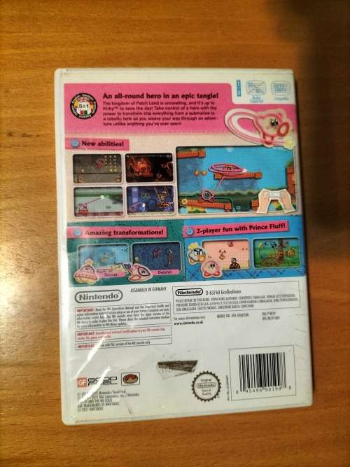 Wii game : Kirby's Epic Yarn (Wii)