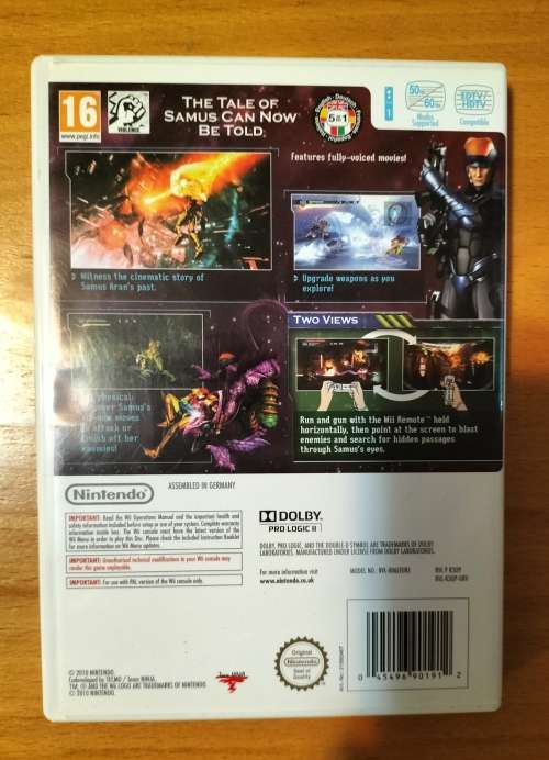 Wii game: Metroid other M (Wii)