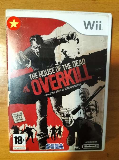Wii game : House of the Dead Overkill (Wii)
