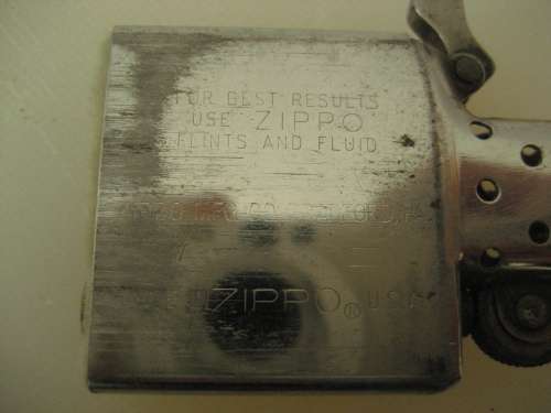 Vintage Zippo Lighter Bradford USA Classic Gunmetal Finish Flowers and Foliage