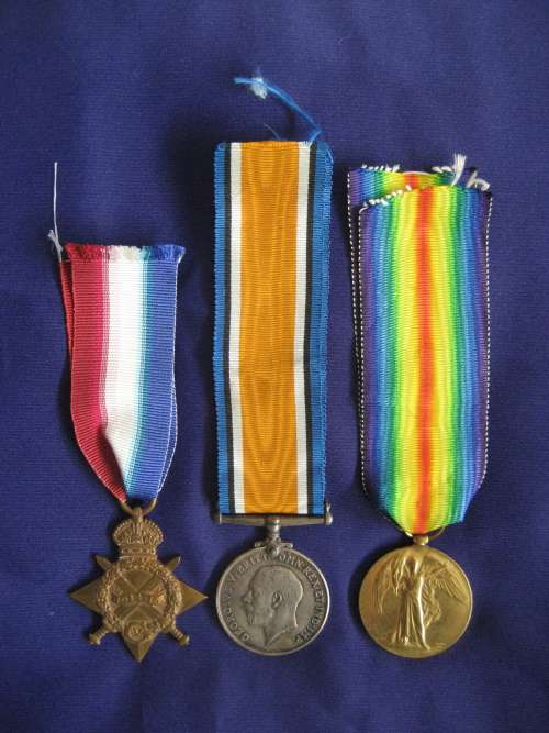 World War 1 Medal Group Major Percy James Eagle South African Engineering Corps Full Size