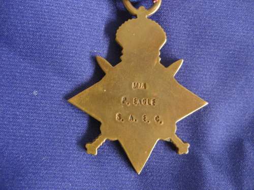 World War 1 Medal Group Major Percy James Eagle South African Engineering Corps Full Size