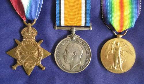 World War 1 Medal Group Major Percy James Eagle South African Engineering Corps Full Size