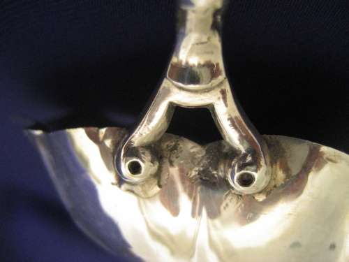 Antique George II Sterling Silver Toddy Ladle London 1749 David Hennell I