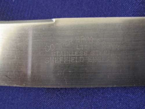 Six Kings Pattern Sheffield Silver Plate Handles Dessert / Small Table Knives Viners and Cooper Bros