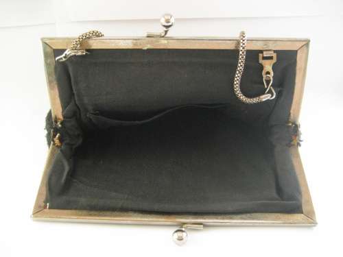 Vintage Tapestry Evening Bag