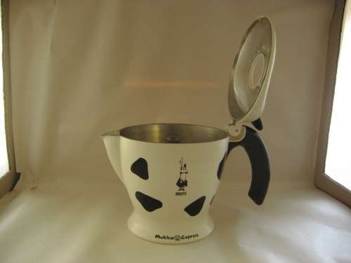BIALETTI Mukka Express Stovetop Cappuccino and Cafe Latte Maker