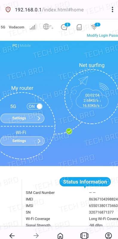 ZTE MC888 5G 4G Unlocked Indoor WIFI Router (All Networks)