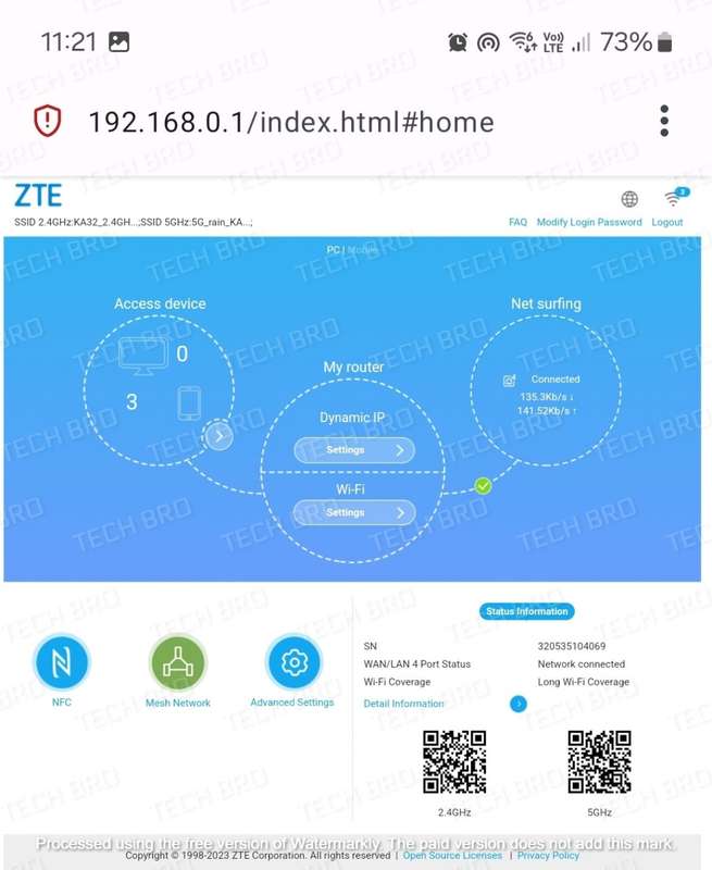 ZTE MC889 5G Unlocked Outdoor WiFi Router (All Networks)