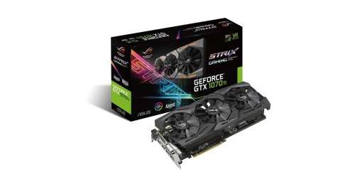 Asus GeForce GTX 1070 Ti ROG Strix GAMING 8GB GDDR5 256-bit PCI-E 3.0 Desktop Graphics Card