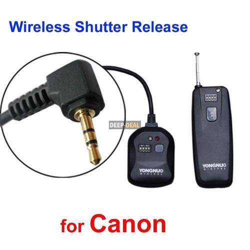 Yongnuo Wireless Shutter Release Canon 7D 5D Mark I/II/III 1Ds 1D Mark