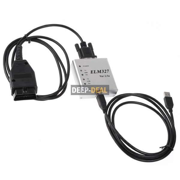 ELM327 USB CAN-BUS Auto Car Diagnostic Scanner OBDII OBD2