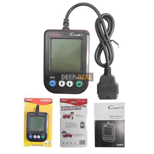 Launch Creader 5 V scanner diagnostics OBD2 OBDII EOBD CANBUS Code reader