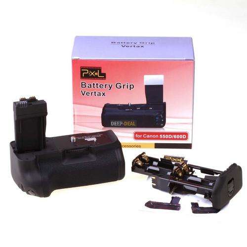 Pixel BG-E8 Battery Grip for Canon 550D 600D BGE8