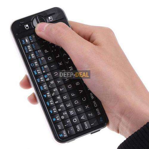 iPazzPort 2.4G Wireless Fly Air Mouse Keyboard Mini IR Remote Control