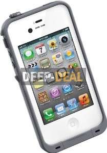 iPega Waterproof Protective case iPhone 4/4S Case White