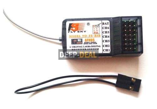FlySky FS-R6B FS R6B 2.4G 6CH receiver For RC Transmitter FS CT6B