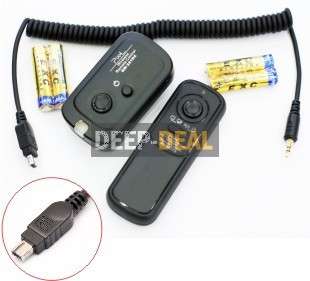 pixel RW-221/DC2 Wireless Shutter Remote for Nikon D7000 D5100