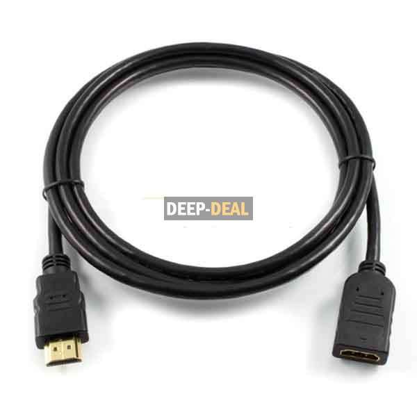 HDMI Male to HDMI Female Cable 5m HDMI 1.4