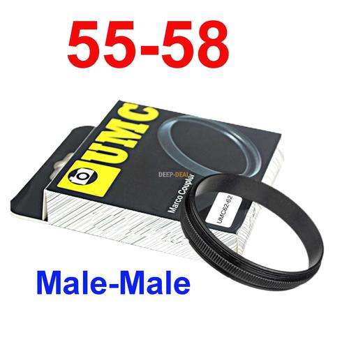 Male 55mm-58mm 55-58 mm Macro Reverse Ring / reversing