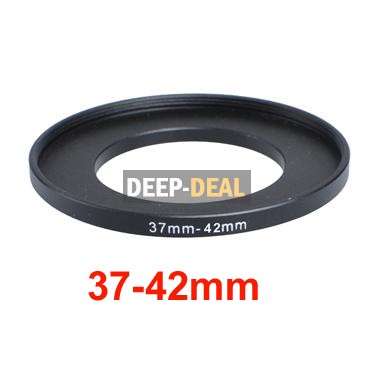 37mm-42mm 37-42 mm 37 to 42 Step Up Ring Filter Adapter