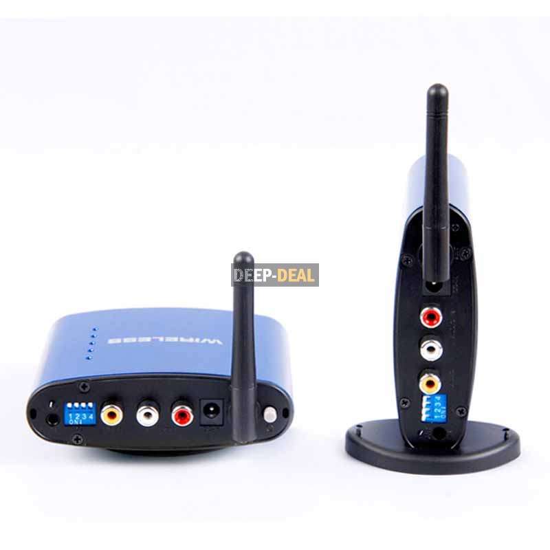 5.8GHZ Sender Audio Video AV Wireless Transmitter Receiver Pat 630