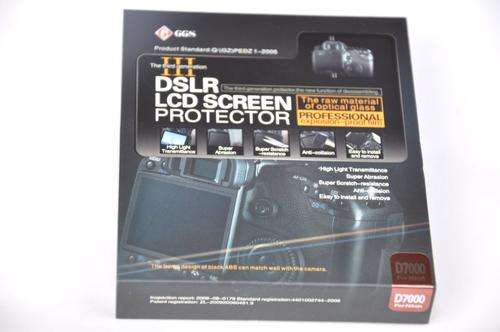 GGS LCD Screen Protector Glass for Nikon D7000 DSLR Camera