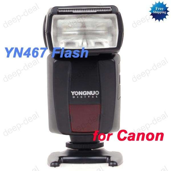 YN467 Flash Speedlight CANON G12 G11 G10 500D1000D 20D 30D 40D 50D 60D