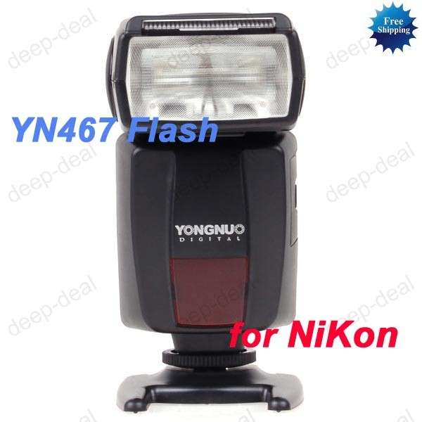 YN467 TTL Flash for Nikon D5000 D3000 D700 D300 D90 D80 D70S D70 D60 D40X D40